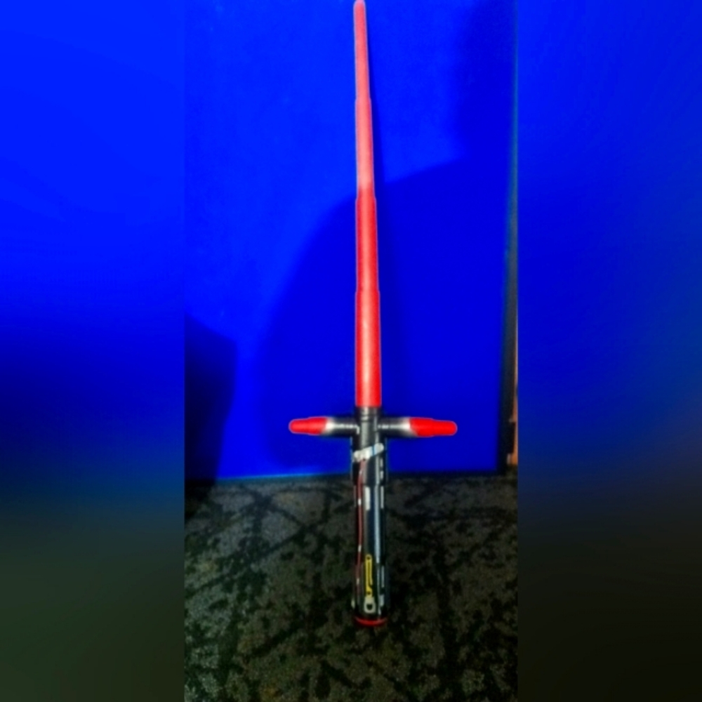 Starwars kilo rin Lightsaber Toy with Black Hilt for Kids - Action Roleplay